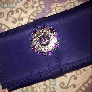 Purple wallet